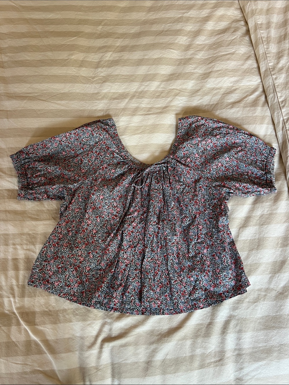 Doen Sia Top in Petit Jardin Print